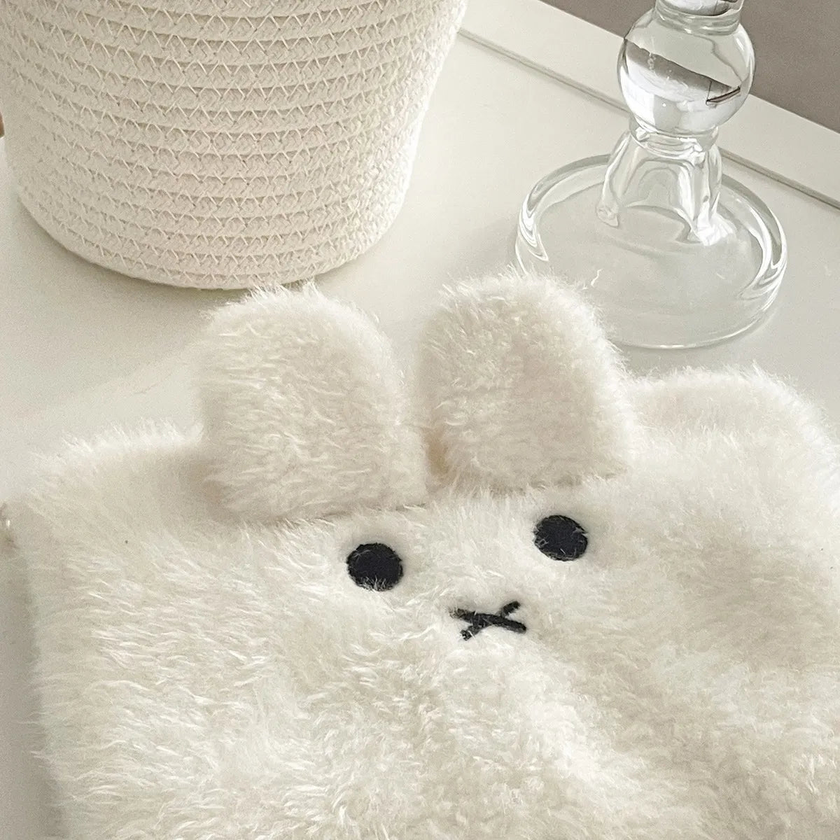 Cute Rabbit Cloth Square Makeup Bags