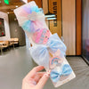 Cute Rabbit Rainbow Bow Knot Alloy Gauze Hair Clip 1 Set