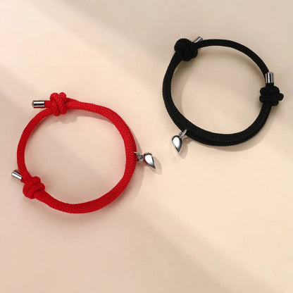 Cute Romantic Simple Style Heart Shape Handmade Kid'S Bracelets