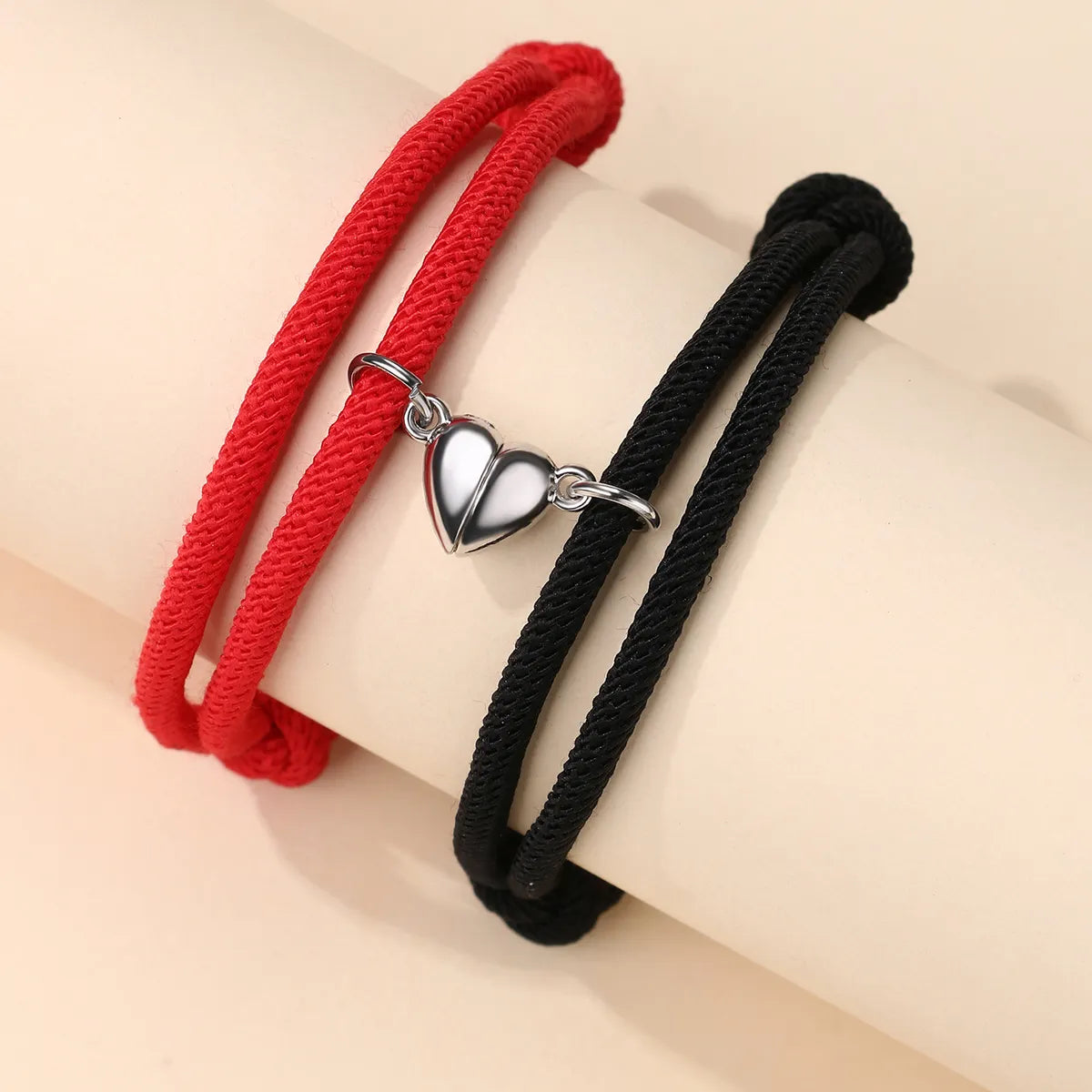 Cute Romantic Simple Style Heart Shape Handmade Kid'S Bracelets