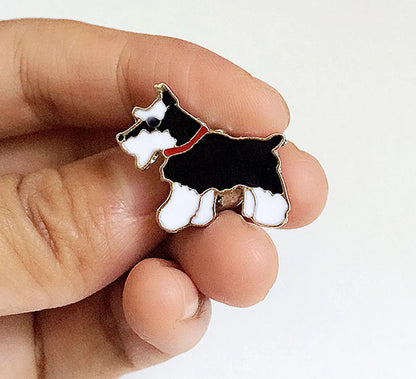 Cute Simple Style Animal Dog Alloy Enamel Unisex Brooches