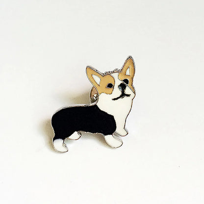 Cute Simple Style Animal Dog Alloy Enamel Unisex Brooches