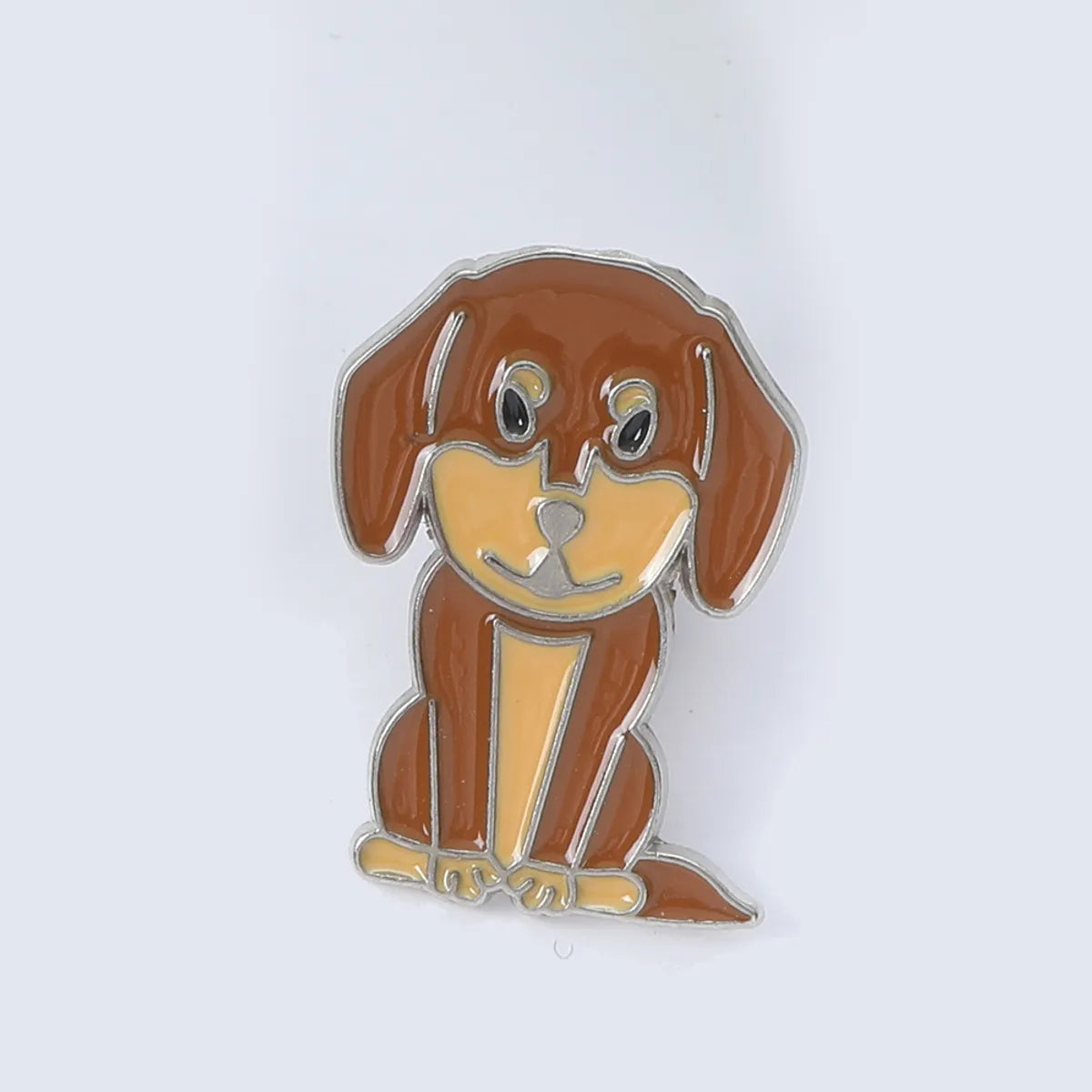 Cute Simple Style Animal Dog Alloy Enamel Unisex Brooches