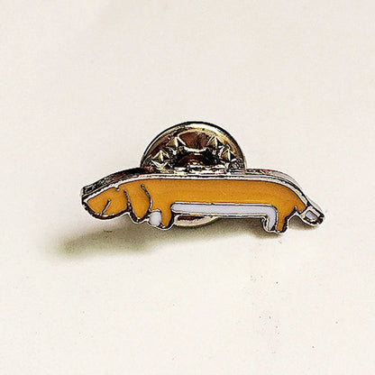 Cute Simple Style Animal Dog Alloy Enamel Unisex Brooches