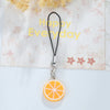 Cute Simple Style Animal Letter Resin Asymmetrical Keychain