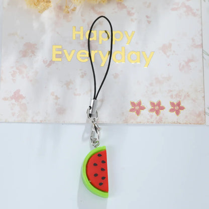 Cute Simple Style Animal Letter Resin Asymmetrical Keychain