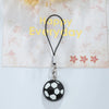 Cute Simple Style Ball Resin Bag Pendant Keychain