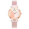 Cute Simple Style Cat Magnet Buckle Quartz Women'S Watches