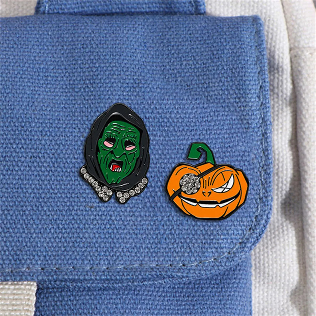 Cute Simple Style Classic Style Halloween Pattern Alloy Plating Unisex Brooches