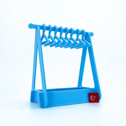 Cute Simple Style Solid Color Plastic Jewelry Rack