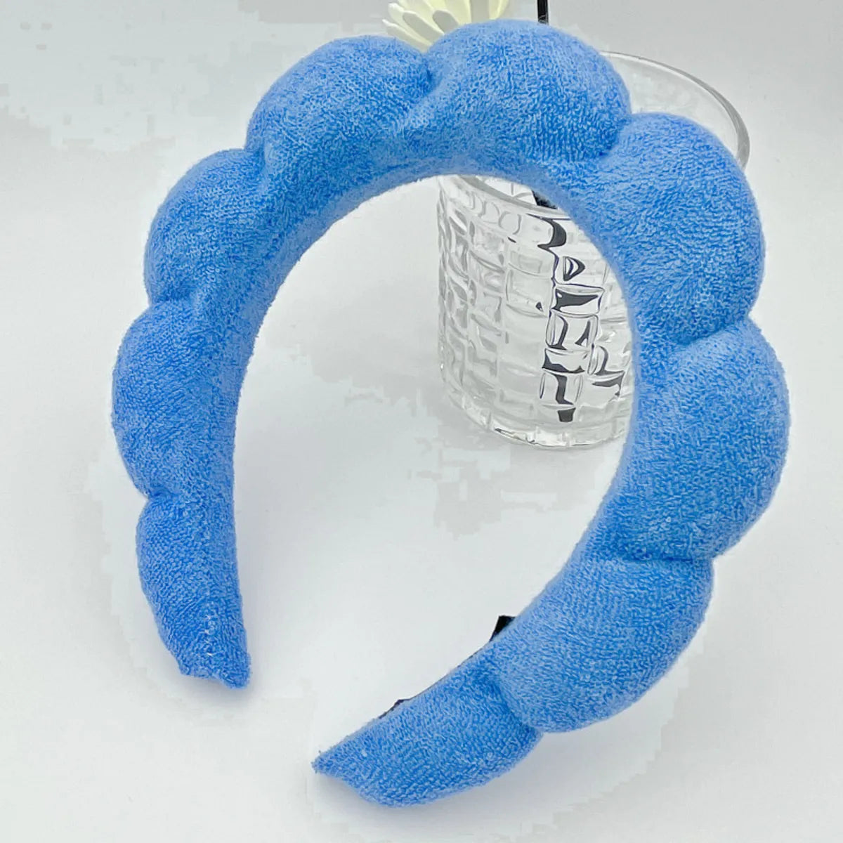 Cute Simple Style Solid Color Sponge Hair Band