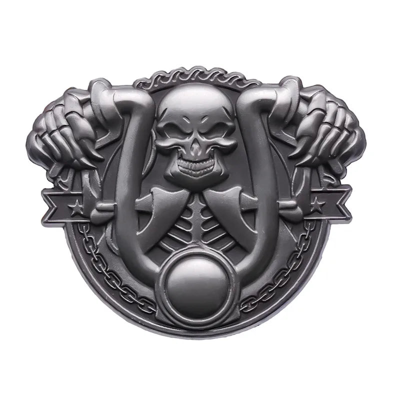 Cute Skull Alloy Plating Unisex Brooches