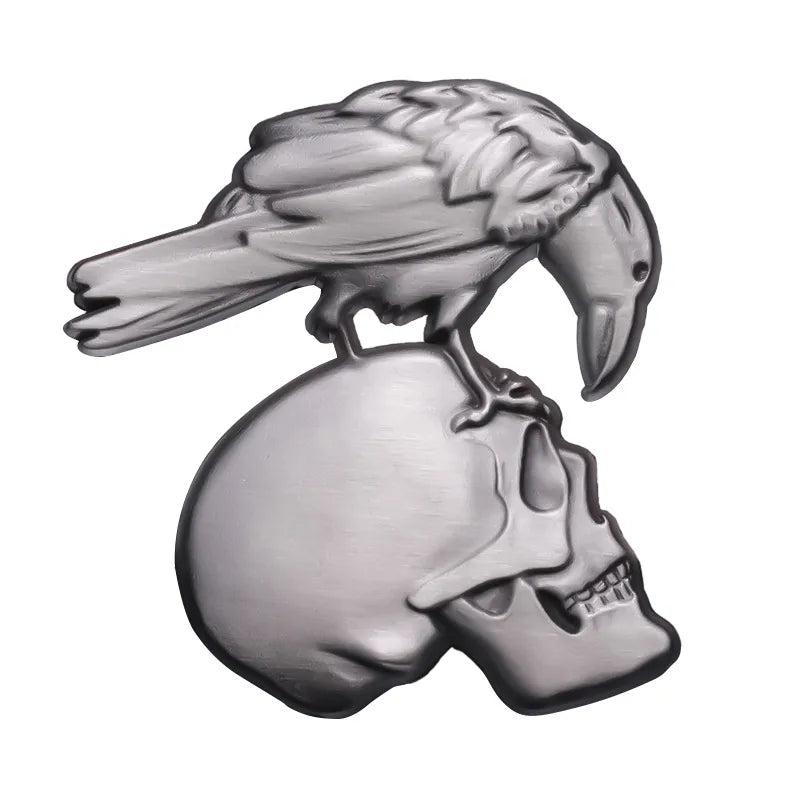 Cute Skull Alloy Plating Unisex Brooches