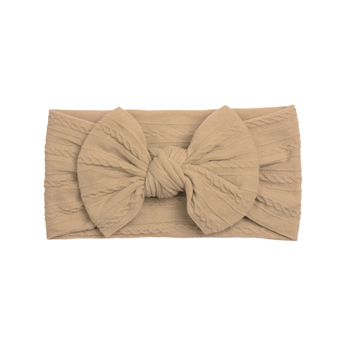 Cute Solid Color Cloth Bowknot Hair Band