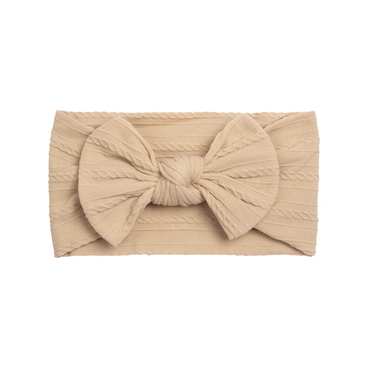 Cute Solid Color Cloth Bowknot Hair Band