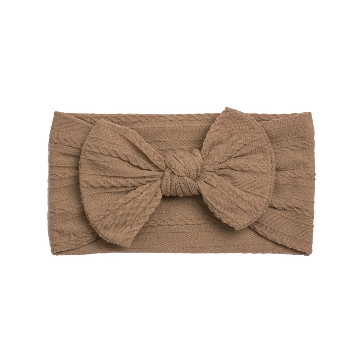 Cute Solid Color Cloth Bowknot Hair Band