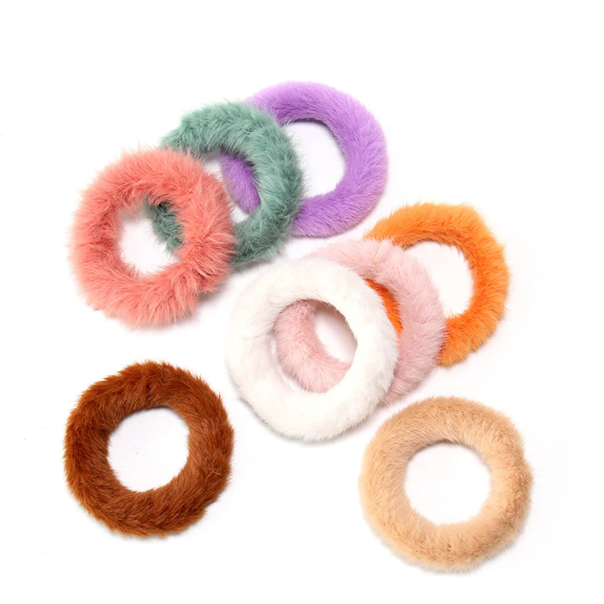 Cute Solid Color Cloth Hair Tie 1 Piece