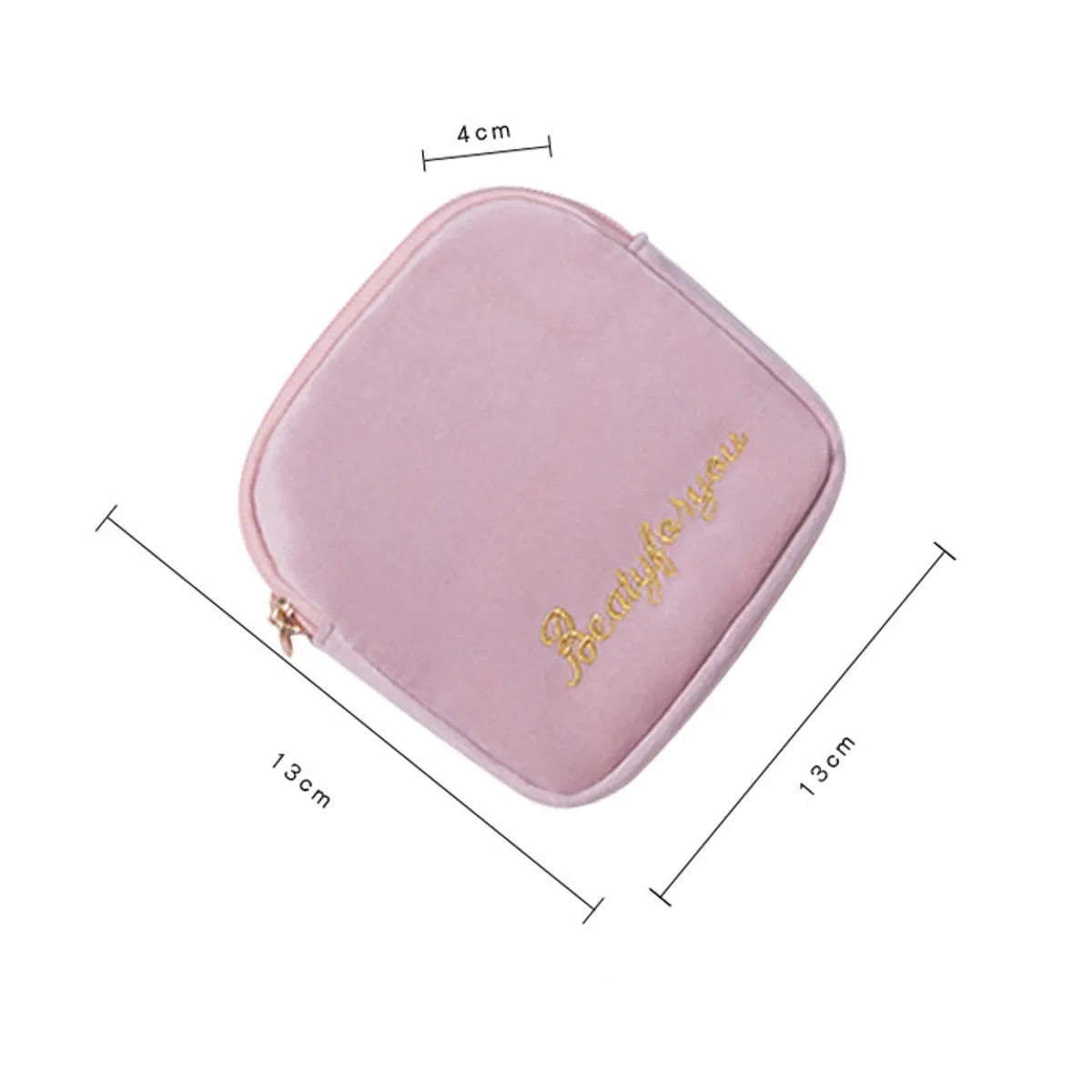 Cute Solid Color Fabric Irregular Layered Drawstring Jewelry Packaging Bags