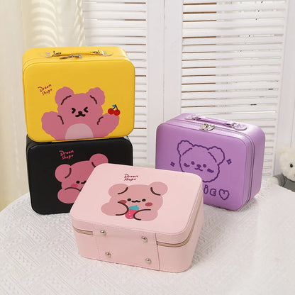 Cute Solid Color Pu Leather Wholesale Jewelry Boxes