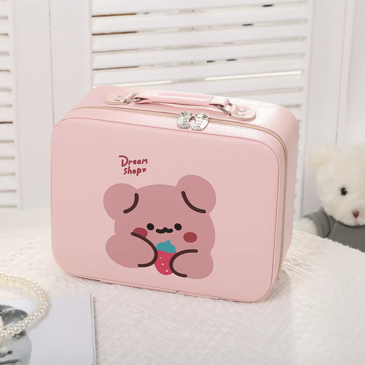 Cute Solid Color Pu Leather Wholesale Jewelry Boxes