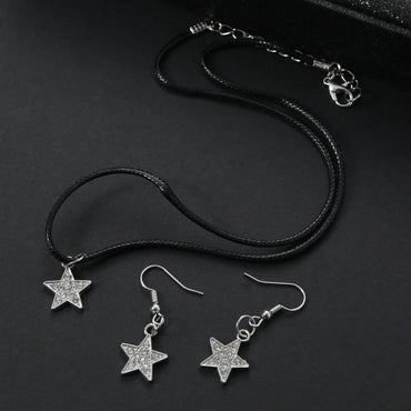 Cute Star Alloy Women's Jewelry Set