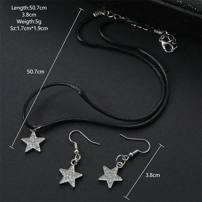 Cute Star Alloy Women's Jewelry Set