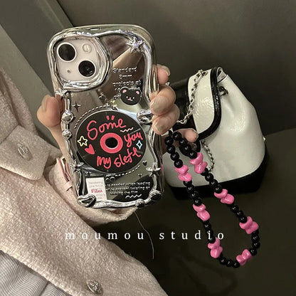 Cute Star Cat Bow Knot Silica Gel   Phone Cases