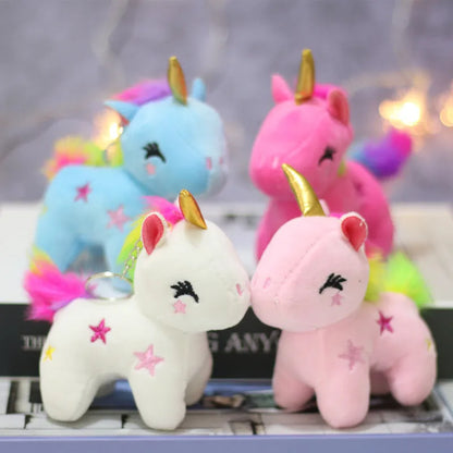 Cute Star  Plush Bag Pendant Keychain