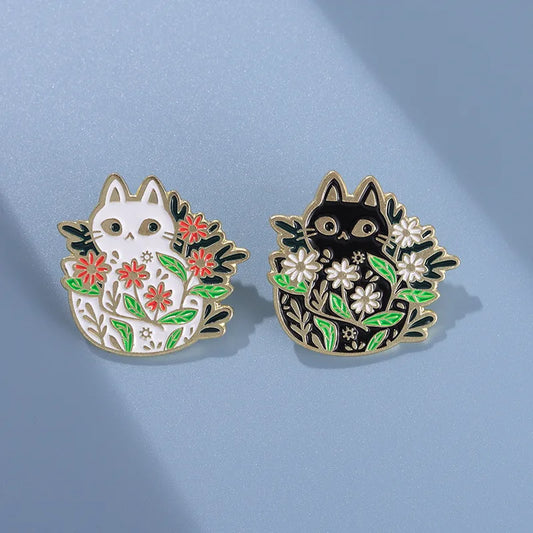 Cute Streetwear Cat Alloy Plating Unisex Brooches