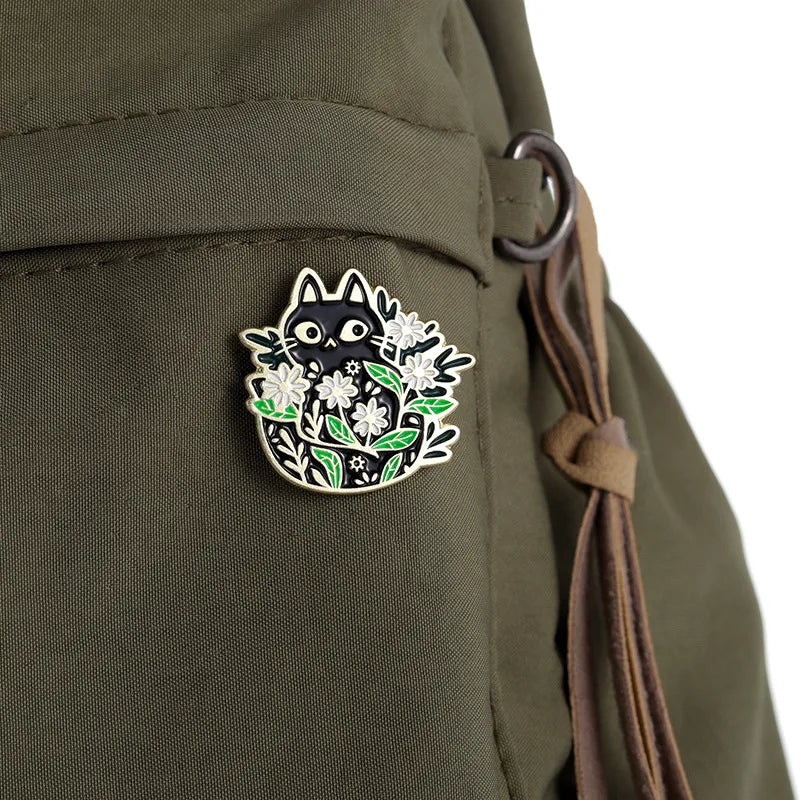 Cute Streetwear Cat Alloy Plating Unisex Brooches