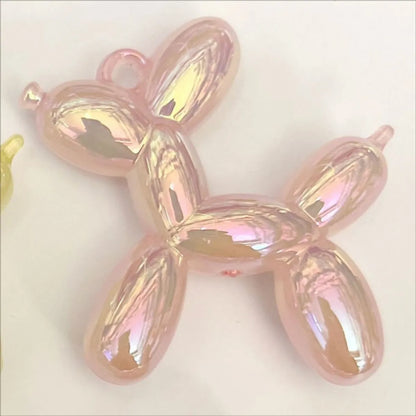 Cute Sweet Balloon Dog Arylic Stoving Varnish Jewelry Accessories