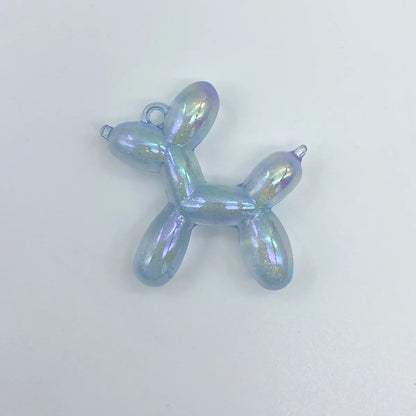 Cute Sweet Balloon Dog Arylic Stoving Varnish Jewelry Accessories