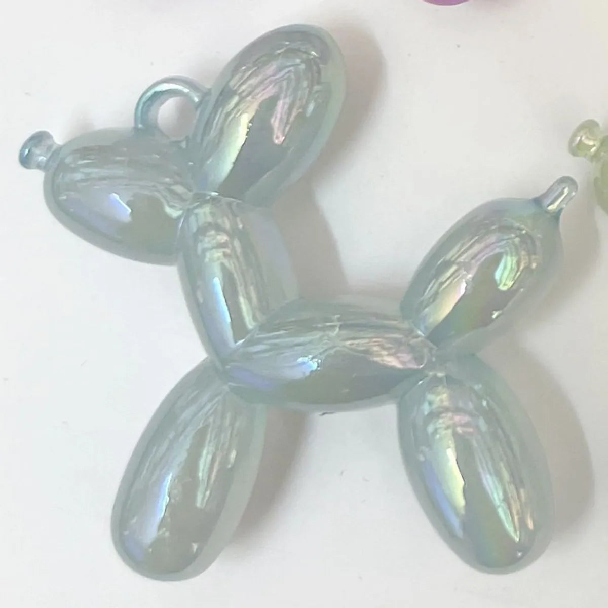 Cute Sweet Balloon Dog Arylic Stoving Varnish Jewelry Accessories