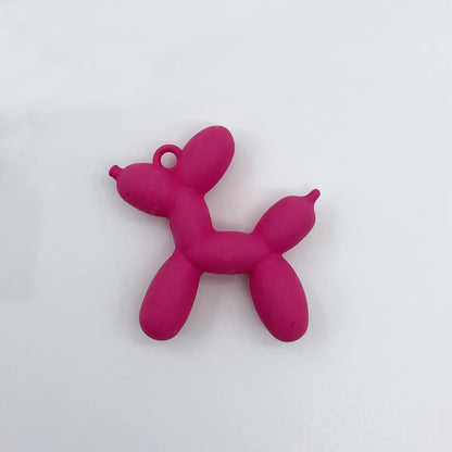 Cute Sweet Balloon Dog Arylic Stoving Varnish Jewelry Accessories