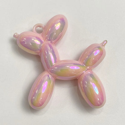 Cute Sweet Balloon Dog Arylic Stoving Varnish Jewelry Accessories