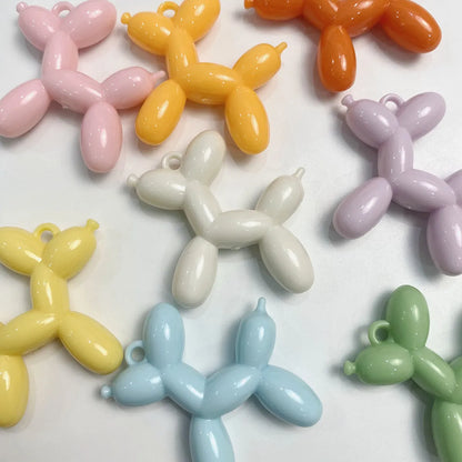 Cute Sweet Balloon Dog Arylic Stoving Varnish Jewelry Accessories