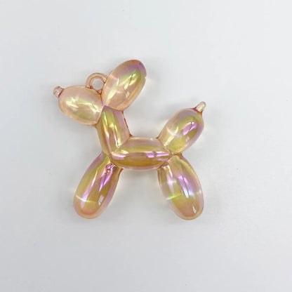 Cute Sweet Balloon Dog Arylic Stoving Varnish Jewelry Accessories