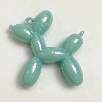 Cute Sweet Balloon Dog Arylic Stoving Varnish Jewelry Accessories