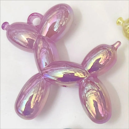 Cute Sweet Balloon Dog Arylic Stoving Varnish Jewelry Accessories