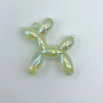 Cute Sweet Balloon Dog Arylic Stoving Varnish Jewelry Accessories