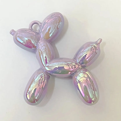 Cute Sweet Balloon Dog Arylic Stoving Varnish Jewelry Accessories