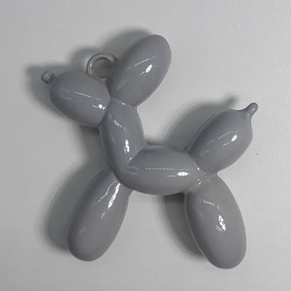 Cute Sweet Balloon Dog Arylic Stoving Varnish Jewelry Accessories