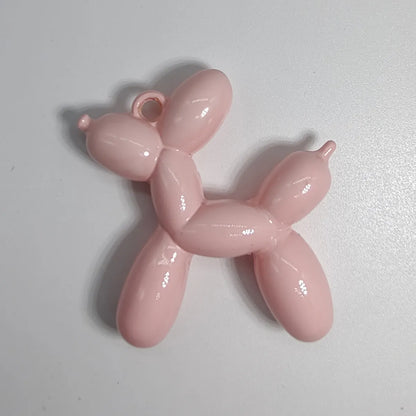 Cute Sweet Balloon Dog Arylic Stoving Varnish Jewelry Accessories