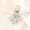 Cute Sweet Bow Knot Arylic Bag Pendant Keychain