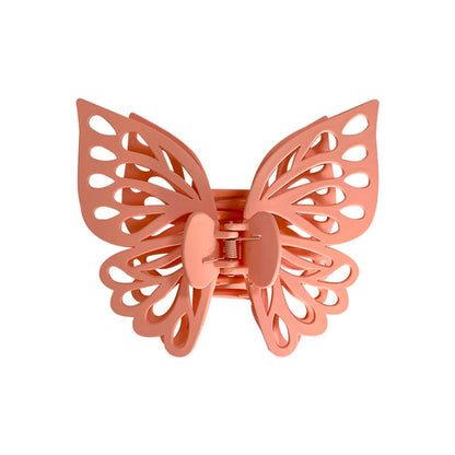 Cute Sweet Butterfly Plastic Stoving Varnish Hair Claws