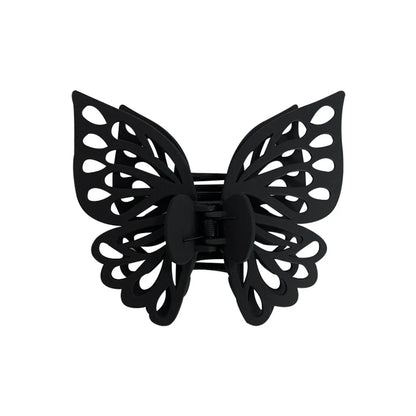 Cute Sweet Butterfly Plastic Stoving Varnish Hair Claws