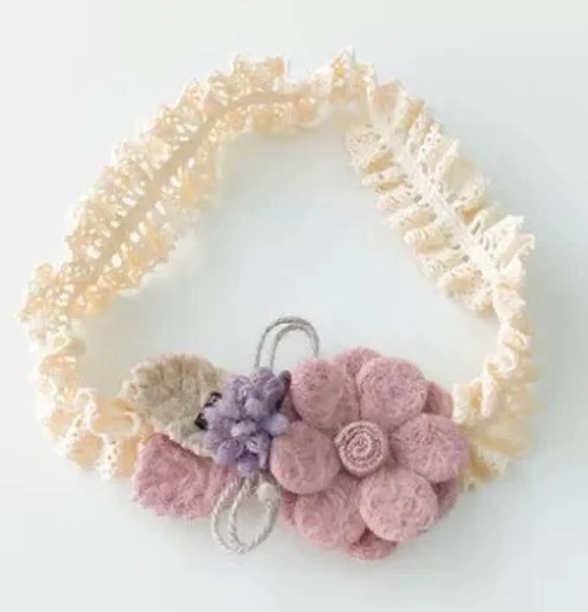 Cute Sweet Flower Cloth Patchwork Hair Band