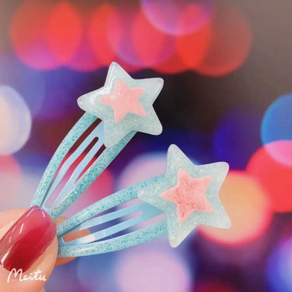 Cute Unicorn Plastic Hair Clip