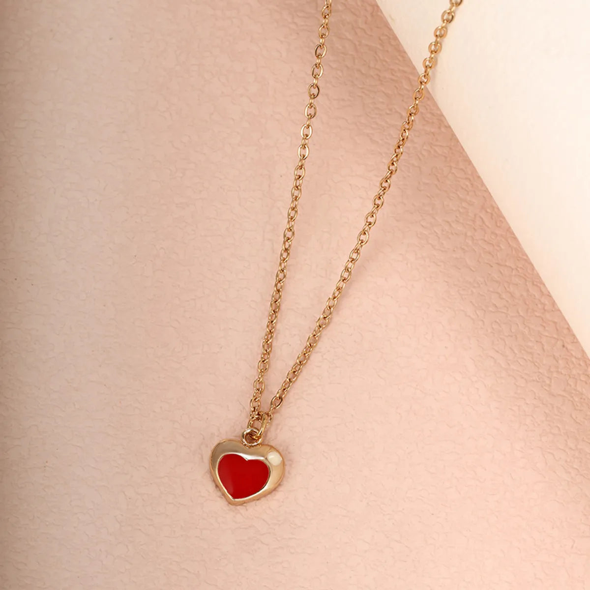 Cute XUPING Sweet Rabbit Cup Heart Shape Alloy Copper Alloy Inlay Artificial Gemstones Artificial Pearls 18K Gold Plated Women'S Pendant Necklace