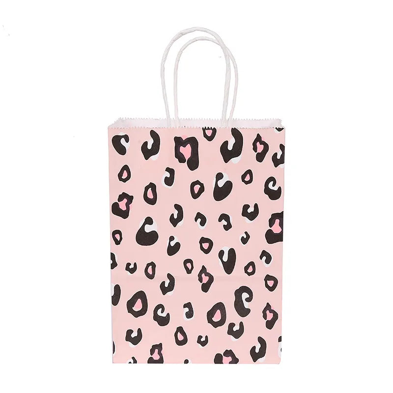 Cute Zebra Tiger Skin Leopard Paper Street Gift Bags